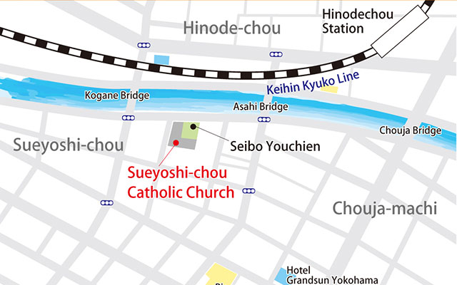 ENCOM YOKOHAMA 地図